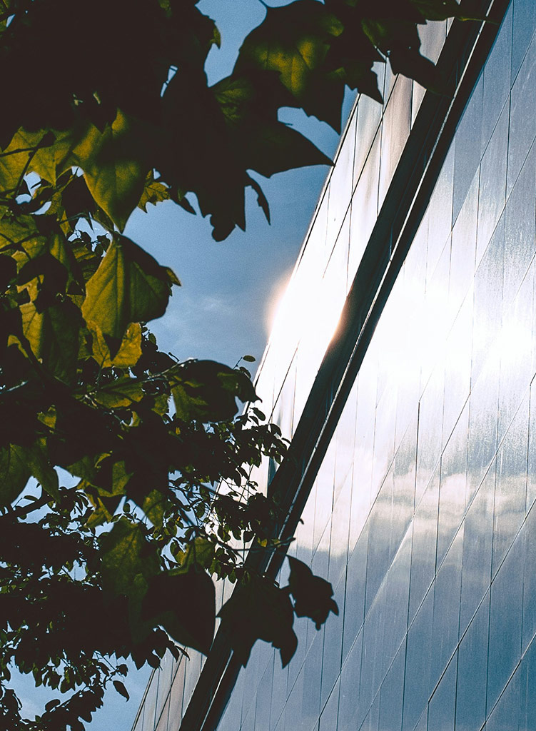 Gutachten über Sonnenspiegelung